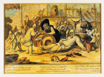 Pulcinella making will
