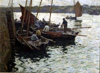 Fishermen at the Quayside