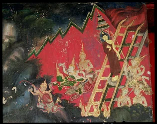 Buddha Descending from Heaven