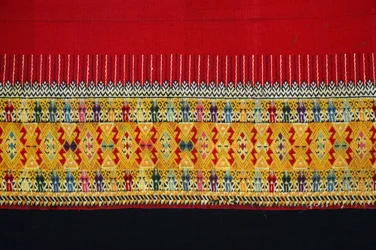 Double-hook patterned fabric, Chom Thong, Chiang Mai, Thailand