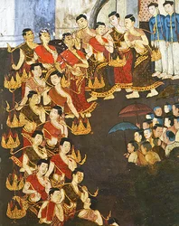 Group of young girls