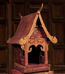 Model of a Lanna temple