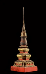 Model of a chedi or reliquary tower