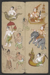 Animals from the Zodiac, from Phrommachat