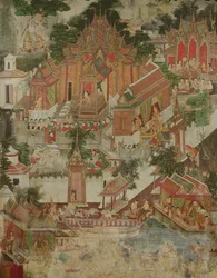 Vessantara Jataka, Wat Suwannaram, Thonburi