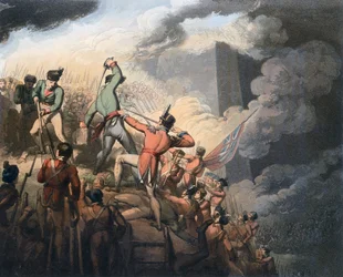 Battle of Badajoz, Spain, 6th April 1812