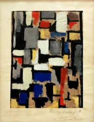 Lena in the Interior, Study for Composition XIII