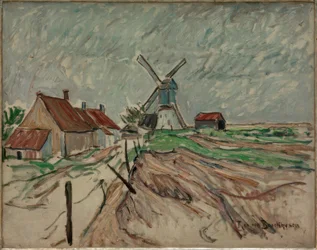 Landscape with Windmill