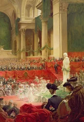 The Ceremony at the Pantheon to Celebrate the Centenary of the Birth of Victor Hugo