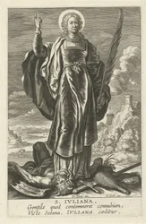 Saint Juliana, Female Saints, Speculum Illustratum Virginum
