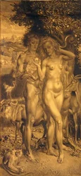 The Three Ages of Life (left panel)