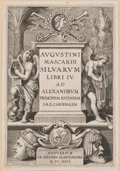 Title Page for Agostino Mascardi, Silvarium Libri IV