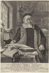 Portrait of Leonard Marius van der Goes in a Study