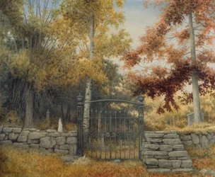 The Church Yard at Bråtebakken