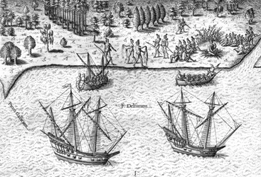 The French Lands the Coast of Florida