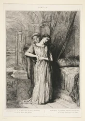 “Desdemona,” pl. 8 from Othello (Act IV, Scene III)