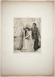 The Willow Song, plate nine from Othello