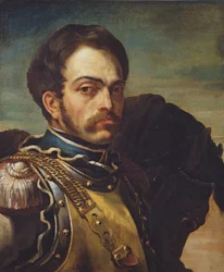 Carabinier Officer with his Horse