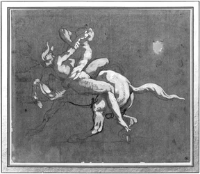 Centaur Kidnapping a Nymph