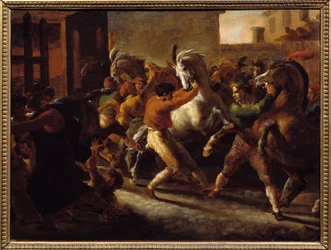 Free horse race in Rome