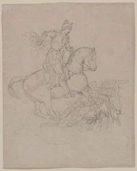 Saint George and the Dragon, 1816-17