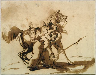 Mamluk Dismounting