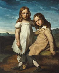 Portrait of Alfred and Elisabeth Dedreux