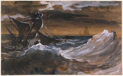 Sailboat on the Sea