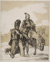 The Retreat from Russia, ca 1818