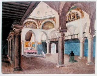 Interior of a Mosque Converted into a Bishop