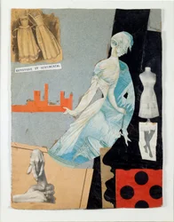 Artistic and Sentimental Collage by Theodore Fraenkel
