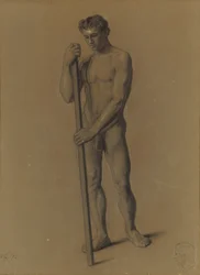 Study of the Male Figure, 1875
