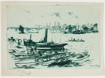 The Steam Launch, Chelsea Embankment