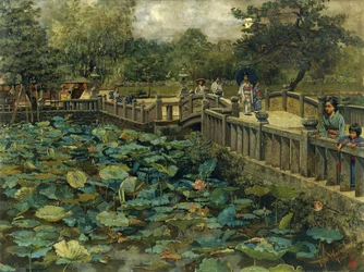 Lotus Pond, Shiba, Tokyo