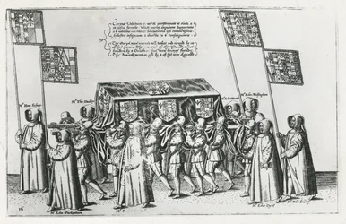 The Funeral Cortege of Sir Philip Sidney on the Way to St. Paul