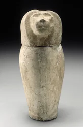 Canopic Jar with Cynocephalous Head