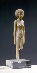 Statuette of a nude woman in ivory, Third Intermediate Period, Egypt