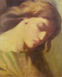 An Angel, study for the Mount of Olives