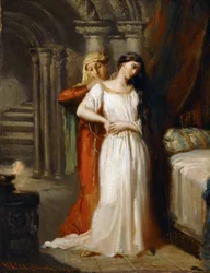 Desdemona Retiring to Her Bed, 1849