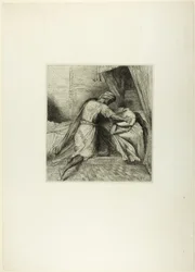 He Smothers Her, plate thirteen from Othello
