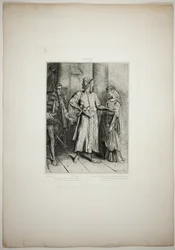 Honest Iago, my Desdemona must I leave to thee, plate four from Othello