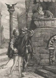 Owake! What Ho! Brabantio! Thieves! Thieves!: Plate 1 from Othello Act 1, Scene 1