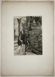 Awake! What ho! Brabantio! Thieves! Thieves!, plate one from Othello