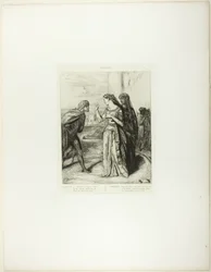 Therefore Be Merry Cassio, Plate 6 (Act 3, Scene 3) from Othello