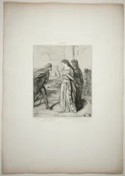 Therefore be merry, Cassio, plate six from Othello