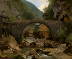 Mountain Stream in the Auvergne