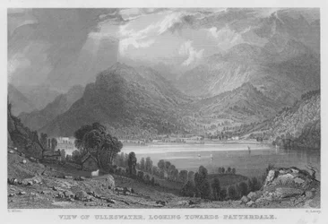 View of Ulleswater, Looking Towards Patterdale (engraving)