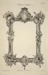 Design for a Picture Frame, Published 1761 (Engraving)