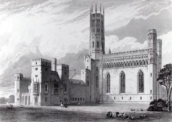 Fonthill Abbey from the south-east, from 