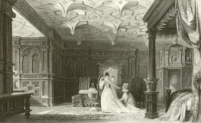 Interior of Sizergh Hall, Westmorland